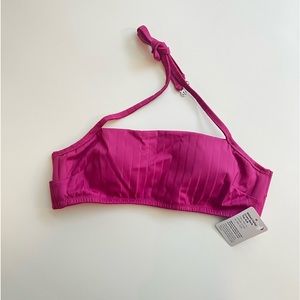 Lululemon Ribbed Halter Cross Back Top A-B